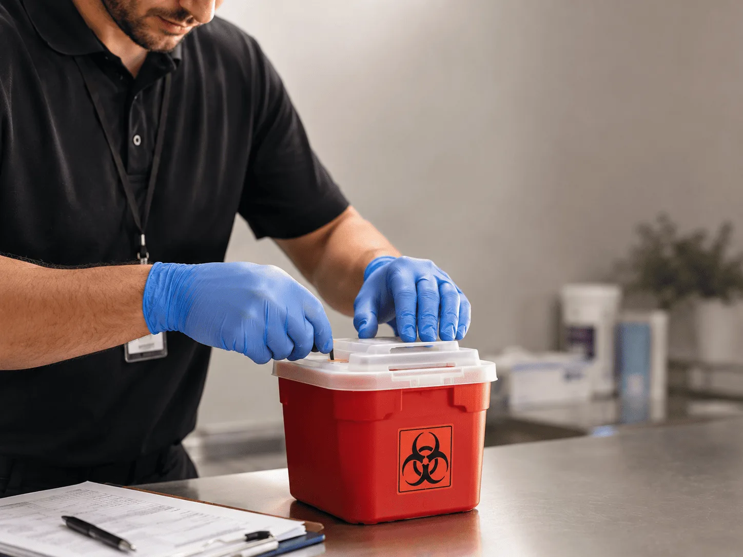 Why choose Sharps Waste Disposal in Kinross, MI